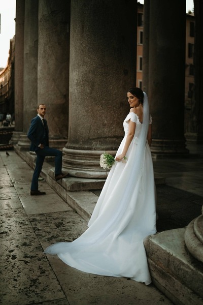 Θοδωρής & Βάνα - Ρώμη : Real Wedding by G-studio
